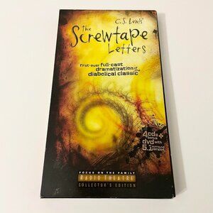 The Screwtape Letters C S Lewis CDs And Bonus DVD Collector Set